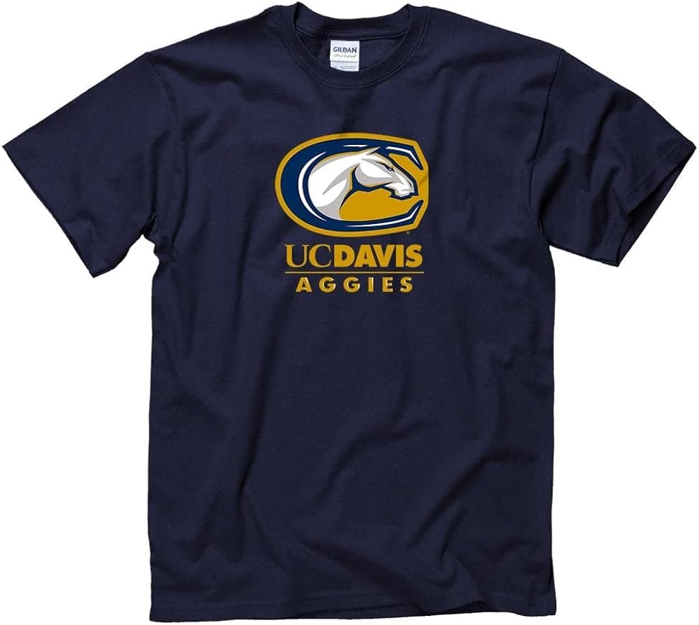 Shop College Wear UC Davis Aggies Primary Mark Men's T-Shirt - Navy