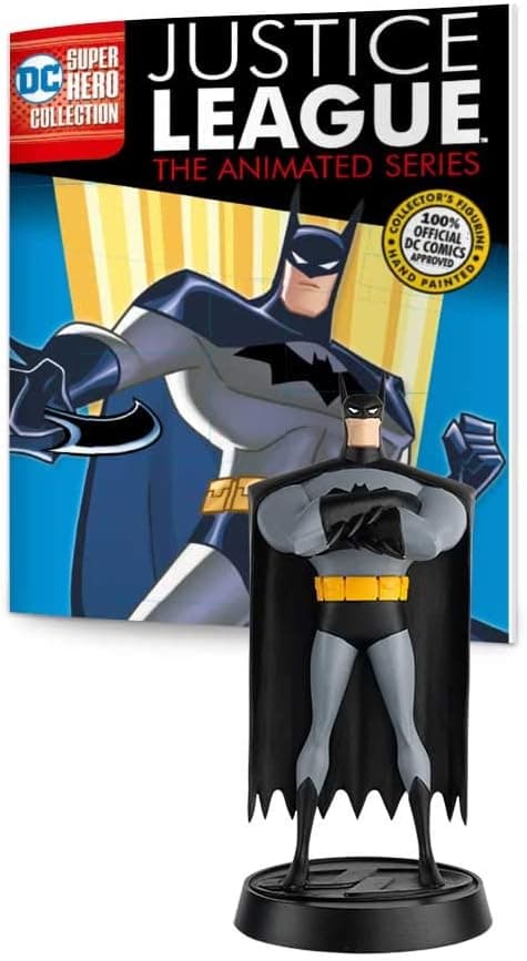 Eaglemoss DC Super Hero Collection: Justice League The Animated Series: #05 Batman Resin Figurine, Multicolor