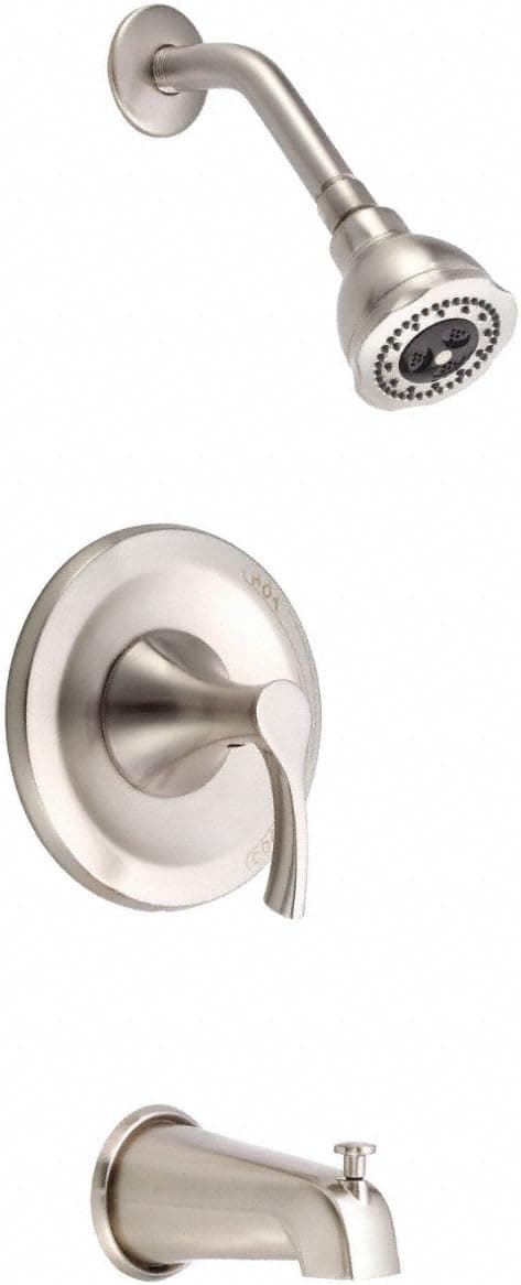 Danze D510022BNT Antioch Single Handle Tub and Shower Trim Kit, 2.5 GPM, Valve Not Included, Brushed Nickel