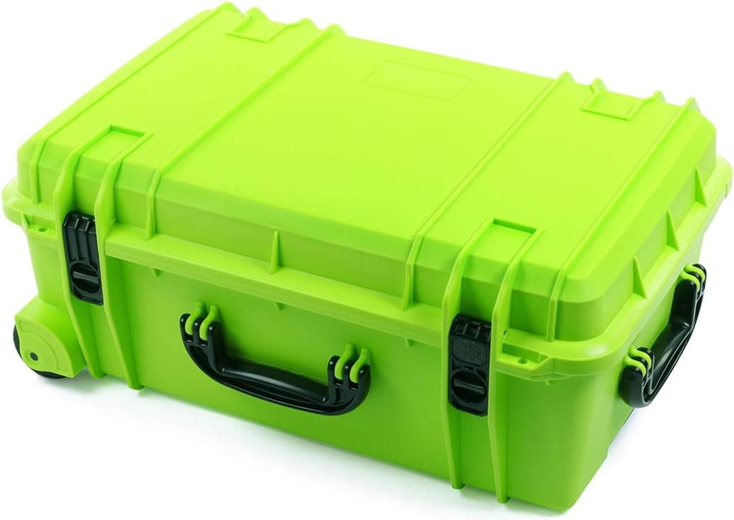 Seahorse 920 Lime Green case with Wheels. Comes Empty.