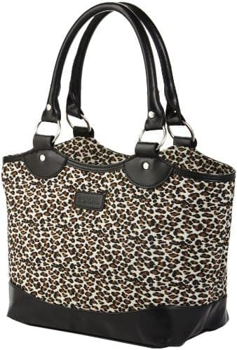 Sachi Insulated Fashion Lunch Tote, Leopard