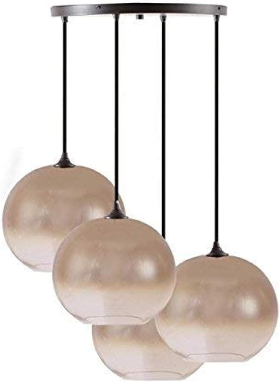 Hanging globe light fixture bronze pendant glass globe chandelier