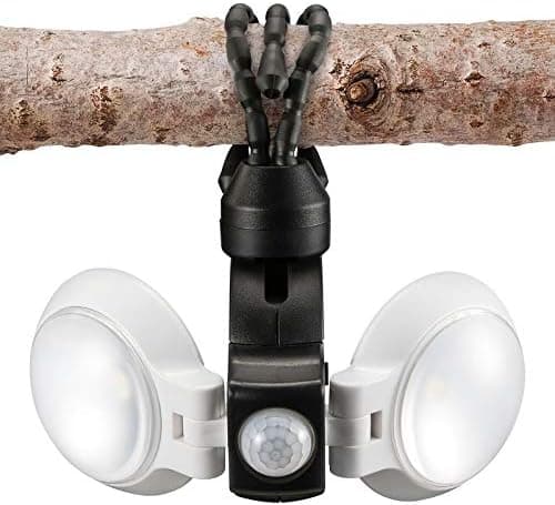 Equipt EQBPL092 Emergency Weather Resistant Multi-Functional 360 Degree Double LED Light with Motion Sensor for Outdoor Lightning