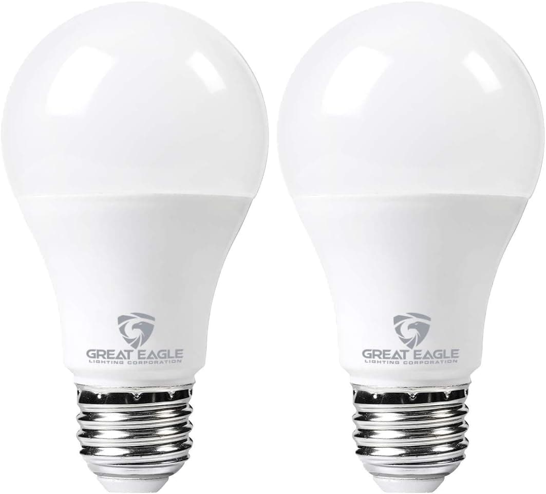 Great Eagle LED 23W Light Bulb (Replaces 150W – 200W) A21 Size with 2605 Lumens, Non-Dimmable, 2700K Warm White, UL Listed (2-Pack)