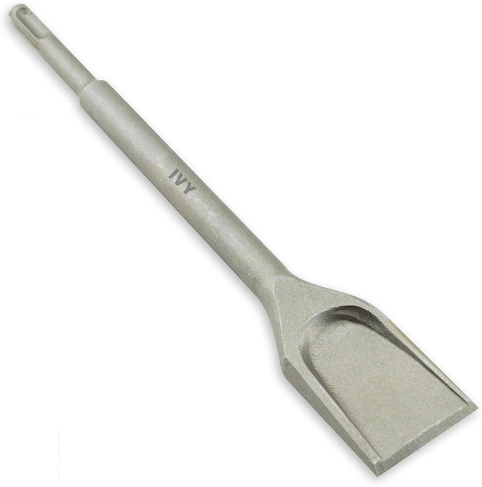 IVY Classic 47308 SDS Plus 1-1/2 x 10-Inch Flat Spade Chisel, Chrome Molybdenum Steel, 1/Card