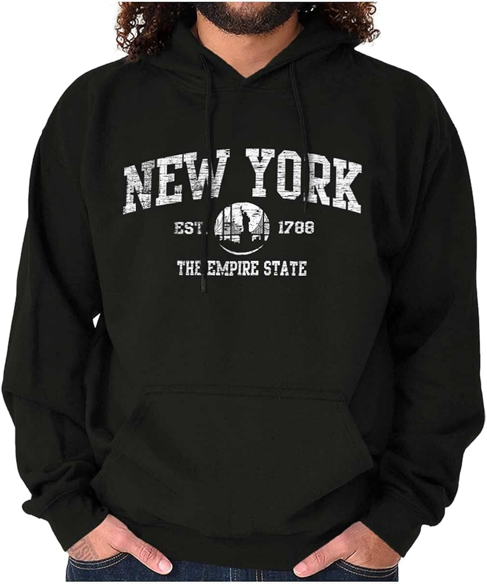 New York NYC Empire Statue of Liberty Hoodie Sweatshirt Women Men
