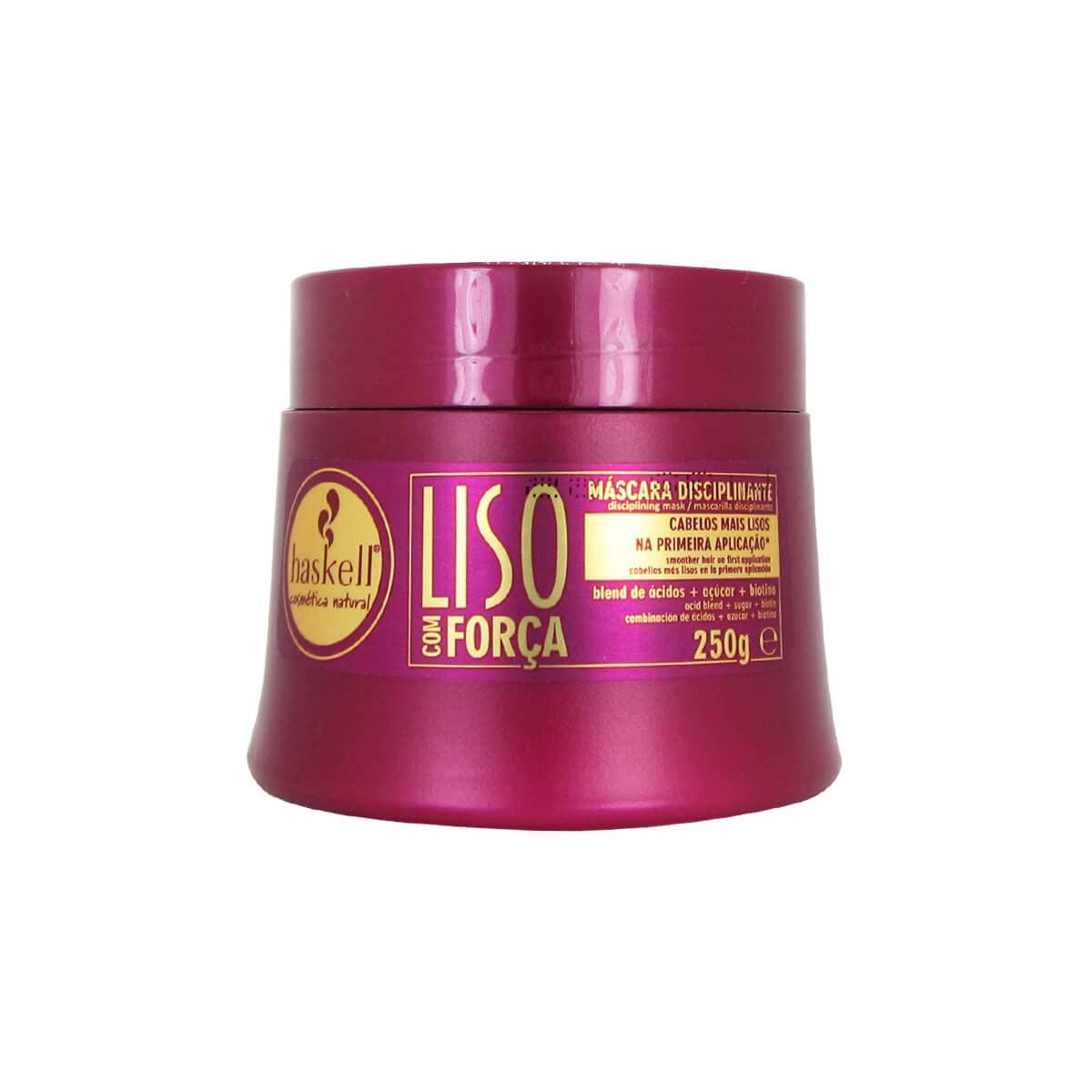 Haskell Liso Com Força Mask 250g