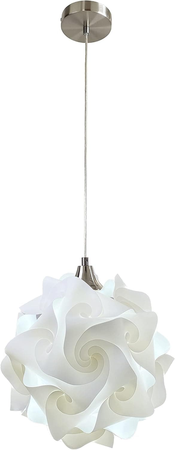 EQLight PH3M01 Hado Pendant Light, Medium, Nickel