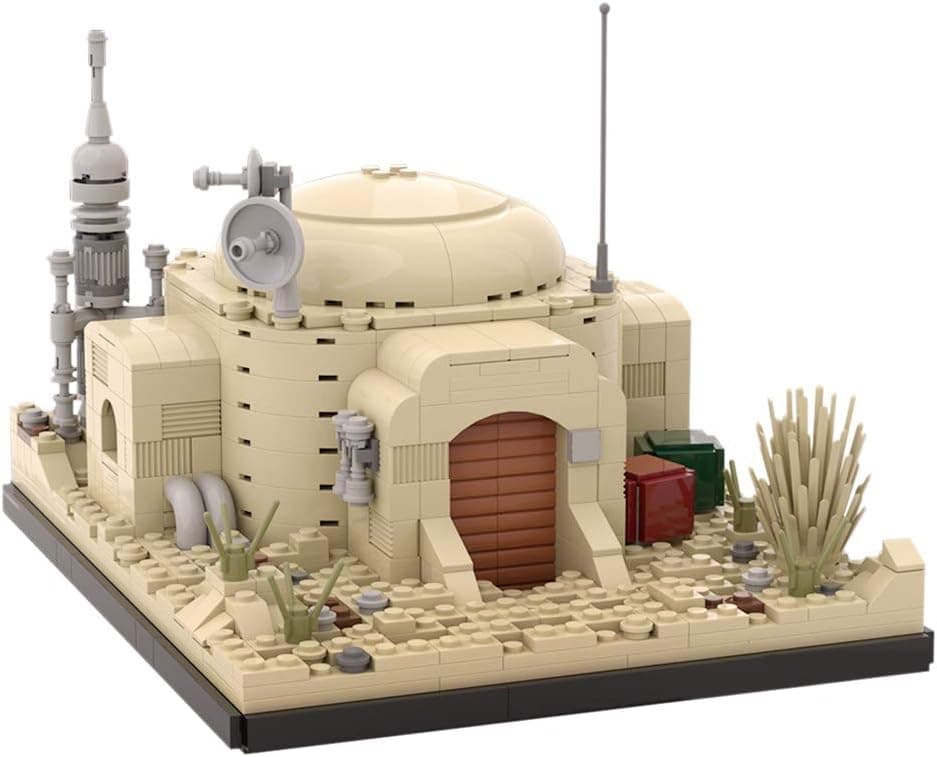 Tatooine Building Kit,Creative Building Blocks,MOC Model Toy Building Sets(695 Pieces)