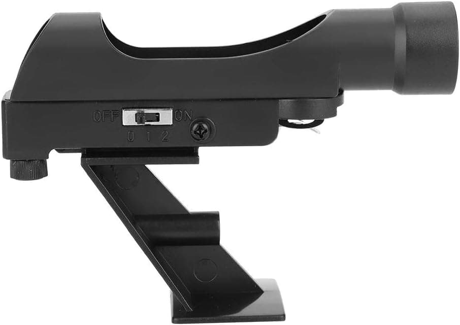 PUSOKEI Durable Star Finder, Red Dot Viewfinder for Telescope,Effective Red Dot Sighting Device,Black