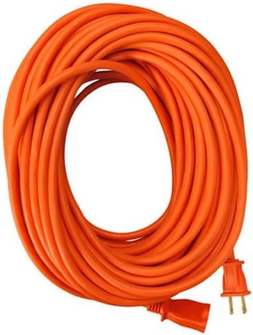 Master Electrician 02209ME 100-Feet Round Vinyl Extension Cord, Orange