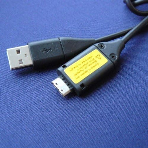 Bargains Depot Samsung DualView ST600 Digital Camera Compatible USB 2.0 Data Transfer Power Charger Cable Cord – SUC-C3/C5/C7 Model Compatible – 5 feet Black