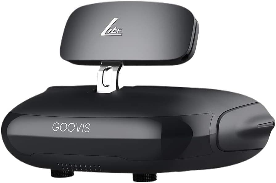GOOVIS LITE L1 Sony AMOLED Head-Mounted Display Blu-Ray HMD Goggles for Netflix Prime Video Hulu Apple TV+ YouTube Video Movies Compatible with PS5 and Any Other Gaming Consoles HDMI connectable