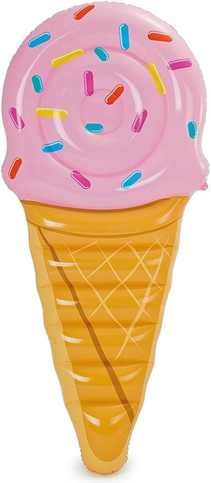 Intex Ice Cream Cone, Inflatable Pool Float, 70" X 32"
