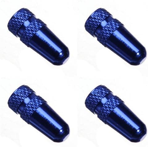 Ketofa 4 Pcs Presta Bicycle MTB Valve Caps French High Pressure Anodized Dust Cover 4 Colors