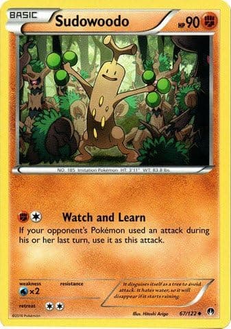 Pokemon - Sudowoodo (67/122) - XY Breakpoint