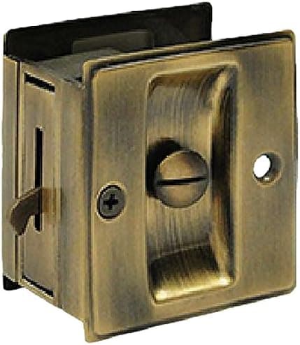 Deltana SDL25U5 2 1/2-Inch x 2 3/4-Inch Privacy Pocket Locks
