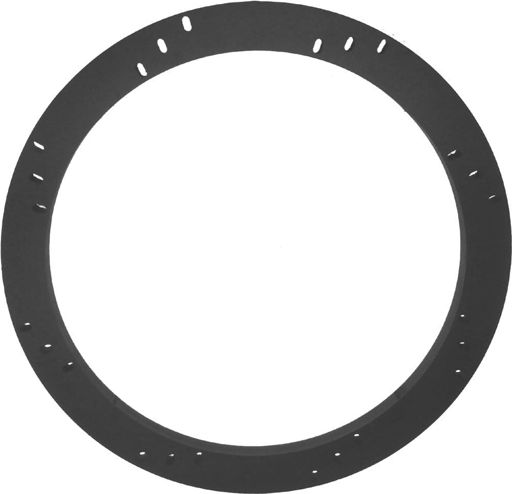 8" Subwoofer Speaker Spacer Depth Extender Extending Ring - 1/2" thick - ID: 7 1/8" OD: 8 7/8" - SSK8XKQS - Stackable - Perfect For Framing Fiberglass Enclosures