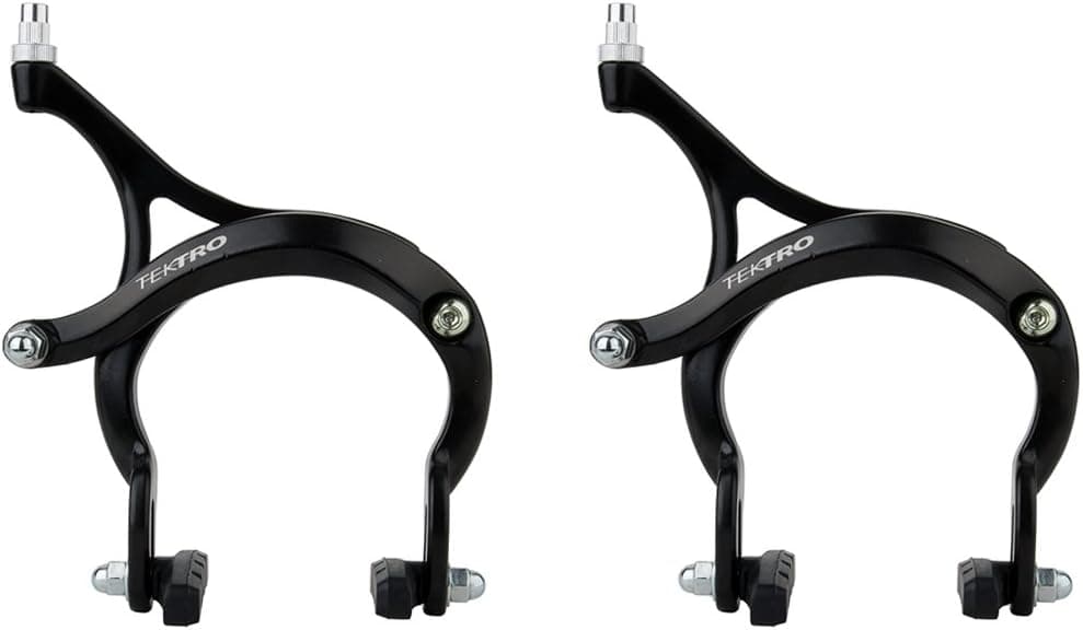 Brake Caliper Tektro C326 Dual Pivot Front+rear 79-99 Black