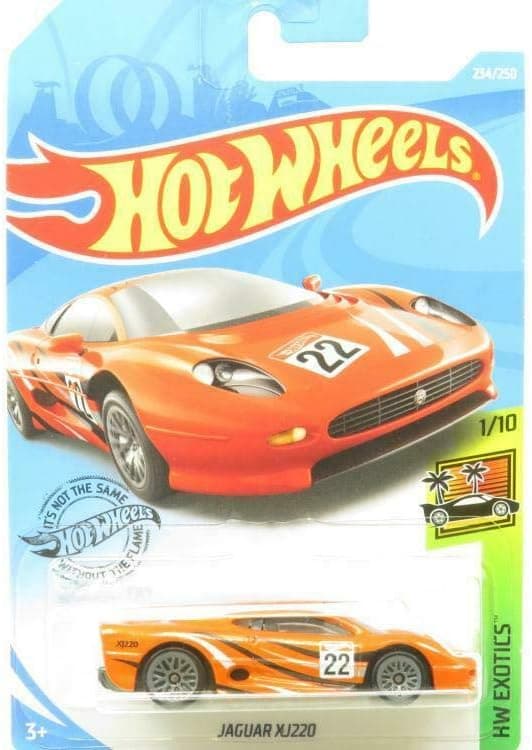 Hot Wheels 2019 HW Exotics Jaguar XJ220 234/250, Orange