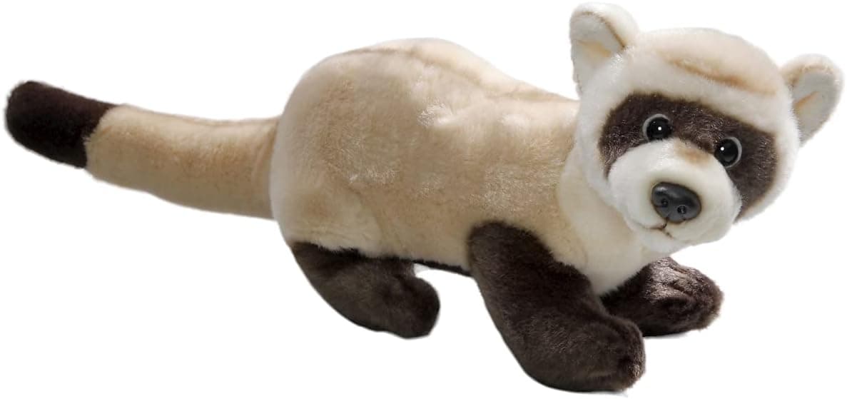 Carl Dick Ferret 9.5 inches, 15 inches with Tail, 24/38cm, Plush Toy, Soft Toy, Stuffed Animal 2598