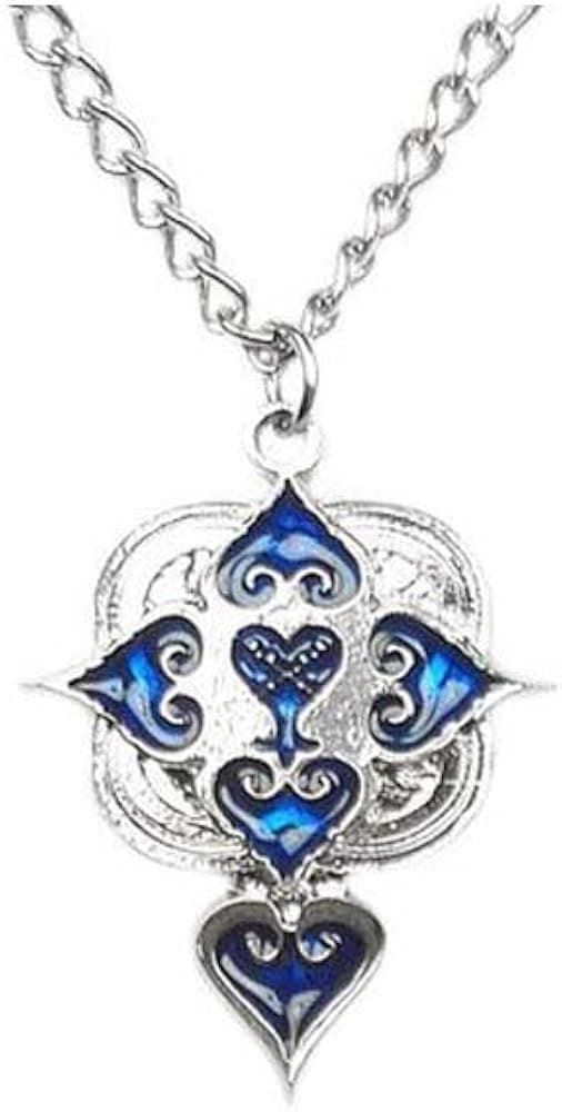 Kingdom Hearts: Blue Series Necklace - Heartless & Hearts