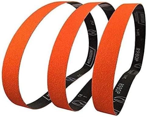 Norton SG Blaze Plus-1x30-120 Grit Ceramic Sharpening Belts 3 Pk - Long Lasting