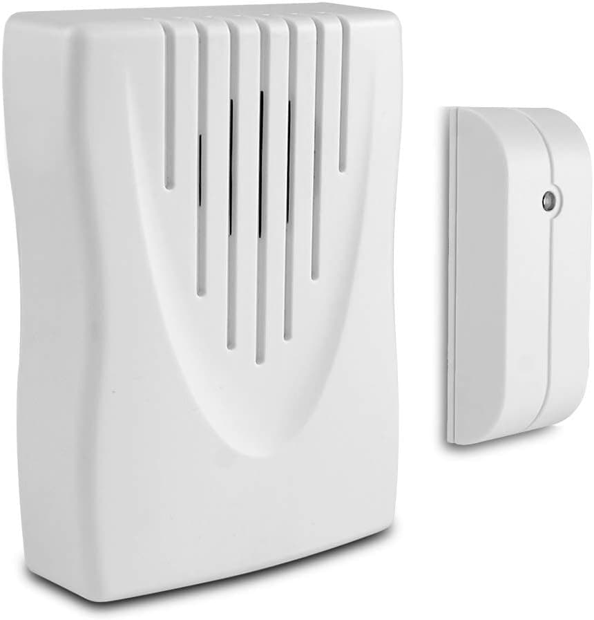 Knock Knock Wireless Door Chime with Vibration Smart Sensor