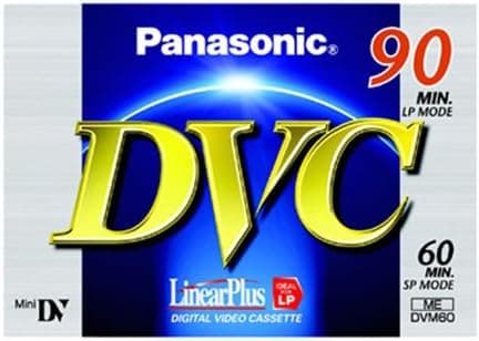 Panasonic Mini Dv Tape Sp 60/Lp 90 Min [3 Pack]