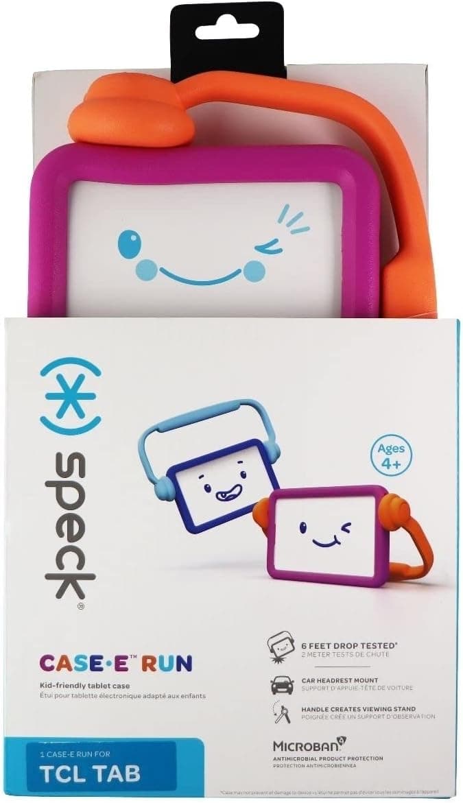 Speck Case E-Run for TCL Tab 8 (Pink and Orange)