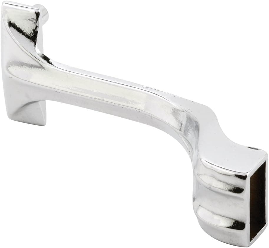Slide-Co 19799 Offset Towel Bar Brackets, Chrome,(Pack of 2)
