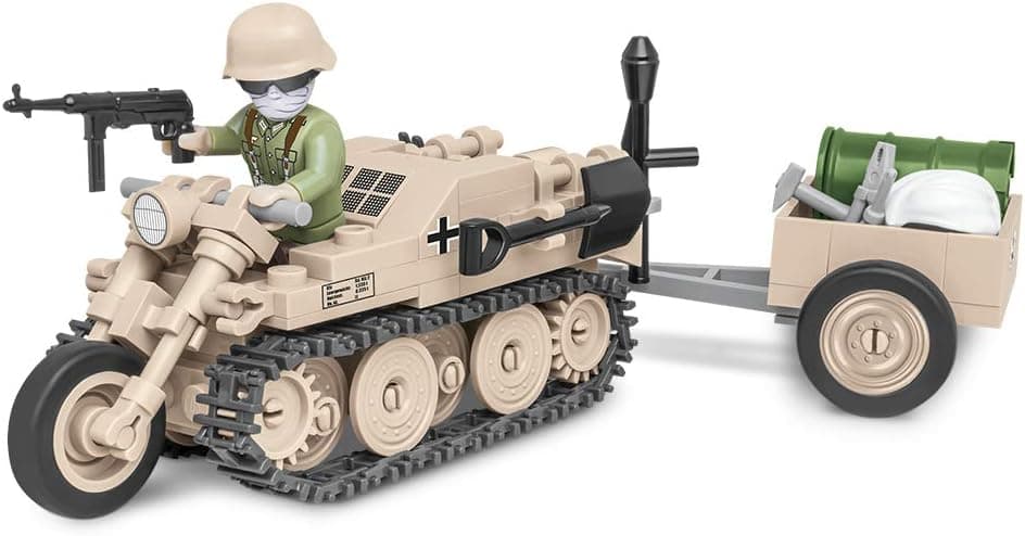 COBI Historical Collection Sd.Kfz.2 Kettenkrad, Multicolor, 170 pieces