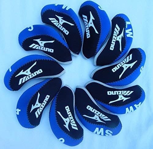 Mizuno Golf Iron Head Covers - 10 Pack - Rh - Two-Tone