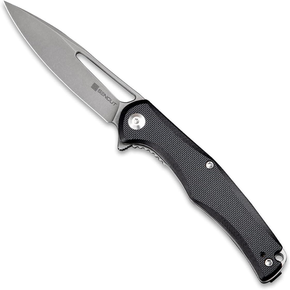SENCUT CITIUS Pocket Knife, Folding Knife for EDC (Black)