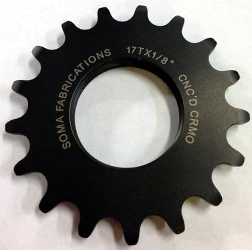 Soma Track Cog track cog black 1/2 x 1/8", 16t