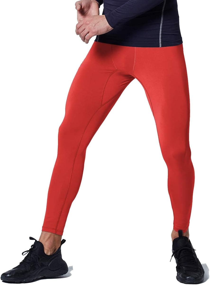 EXIO Mens Compression Baselayer Pants Cool Dry Running Tights Leggings EX-P06