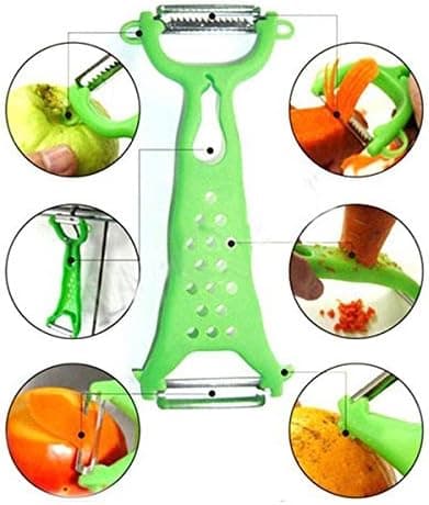 Vegetable Fruit Peeler Parer Julienne Cutter Slicer Gadgets Helper by Focalwanna