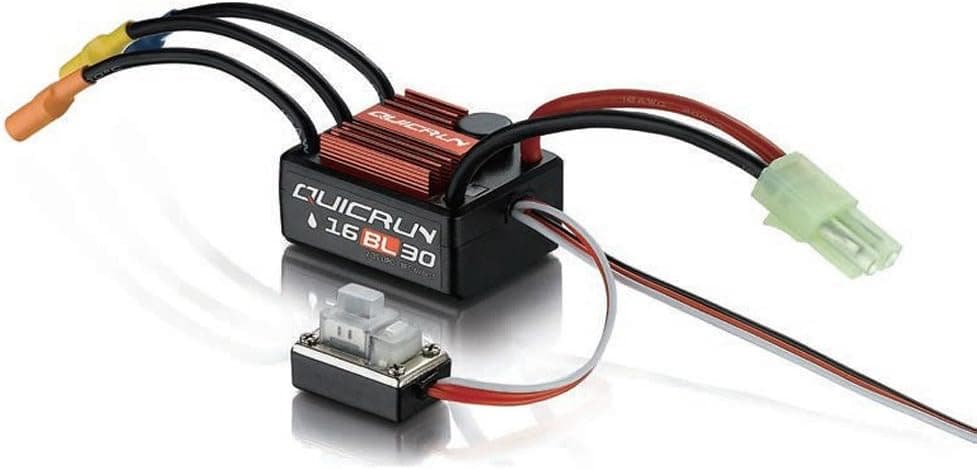Hobbywing QuicRun WP-16BL30 Brushless Waterproof 30A Sensorless ESC 1:16 1:18