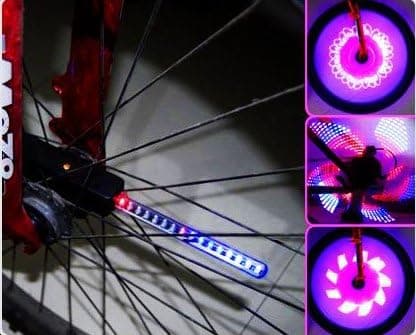2PCs LED Automatic change fashion logo Flash Tyre Wheel Valve Cap Light for Car Bike bicycle Motorbicycle Wheel Light Tire Light