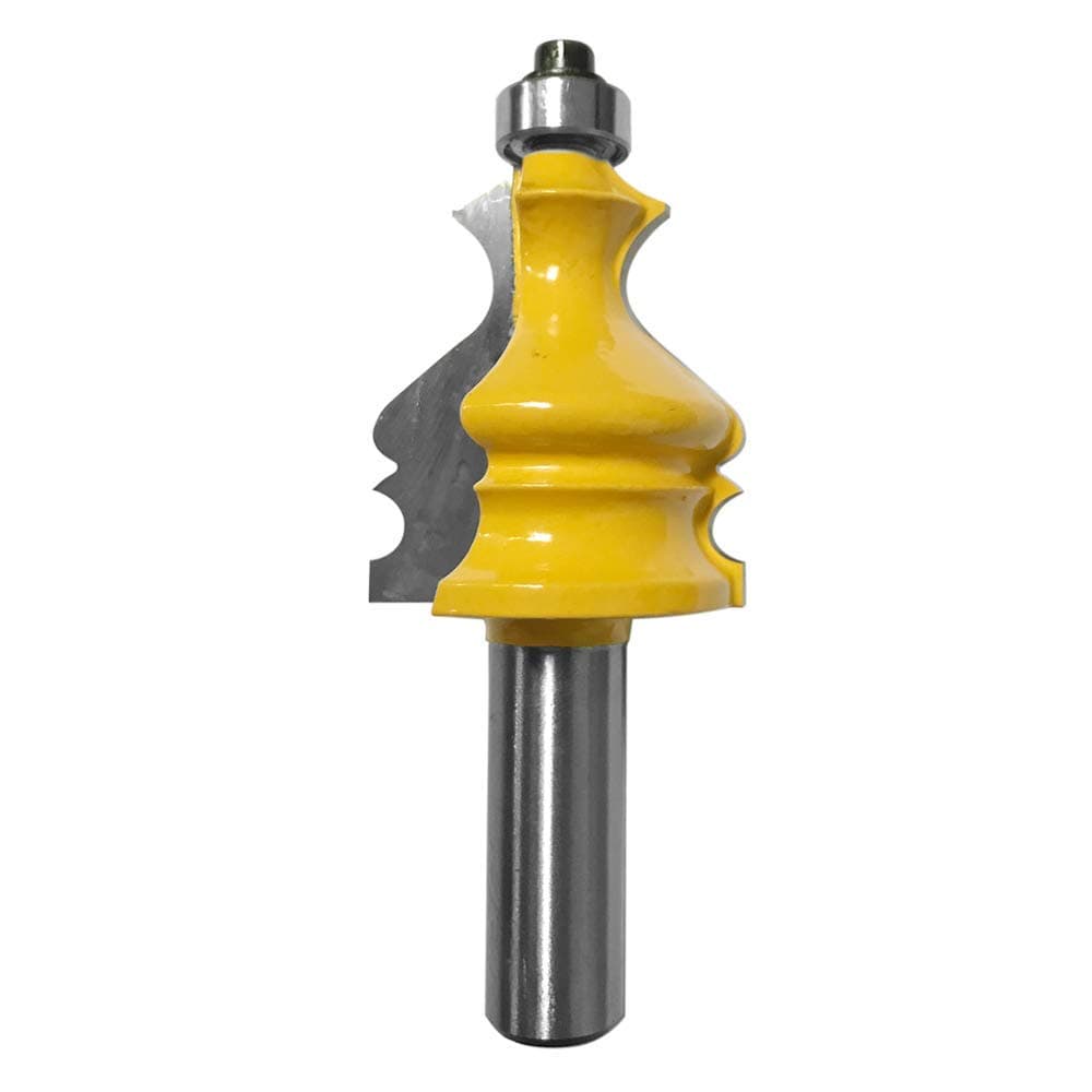 Bestgle 1/2 inch Shank Large Elegant Picture Frame Molding Router Bit Woodworking Cutting Tool