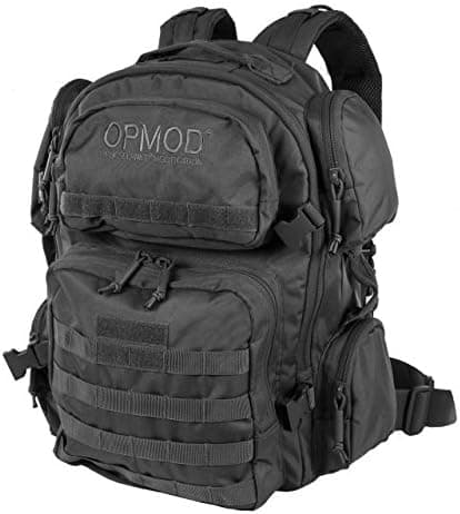 OPMOD TAC PACK Limited Edition Tactical Backpack, Black, One Size Fits All OPMOD-TAC-4BLACK