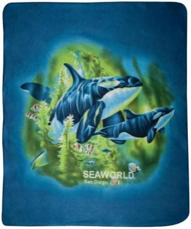 SeaWorld Whale Blanket
