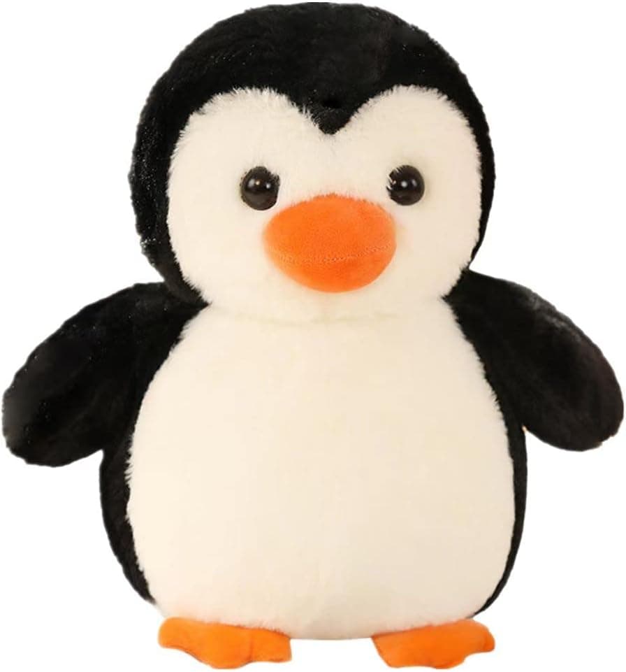 AUCOOMA Penguin Stuffed Animal Plush Gifts for Kids, Cute Penguin Plushie Toy Doll, 8.7"