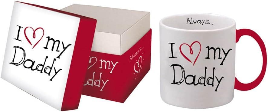 I Love My Daddy Boxed Coffee Cup