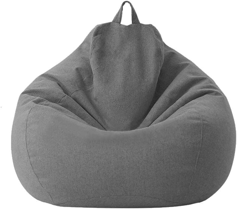 Bean Bag Chair Cover (No Filler) Snugly Gamer Chair Adults Kids Home Decor Soft Comfy Seat Sofa Couch Cover Lazy Lounger Chair Sofa Cover