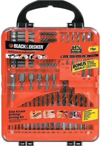 Black & Decker 71-770 77-Piece Screwdriving-Drilling Set
