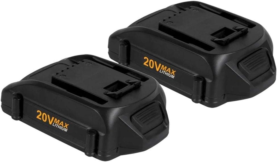 2 Pack 20V Battery WA3520 Worx 2.0Ah Lithium batteryWG151s, WG155s, WG251s, WG540s （Screwdriver Kit