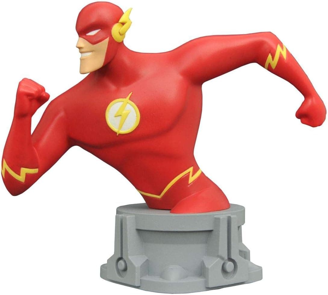 Entertainment Earth JLA Animated Series Flash Resin Bust - SDCC 2017 Exclusive