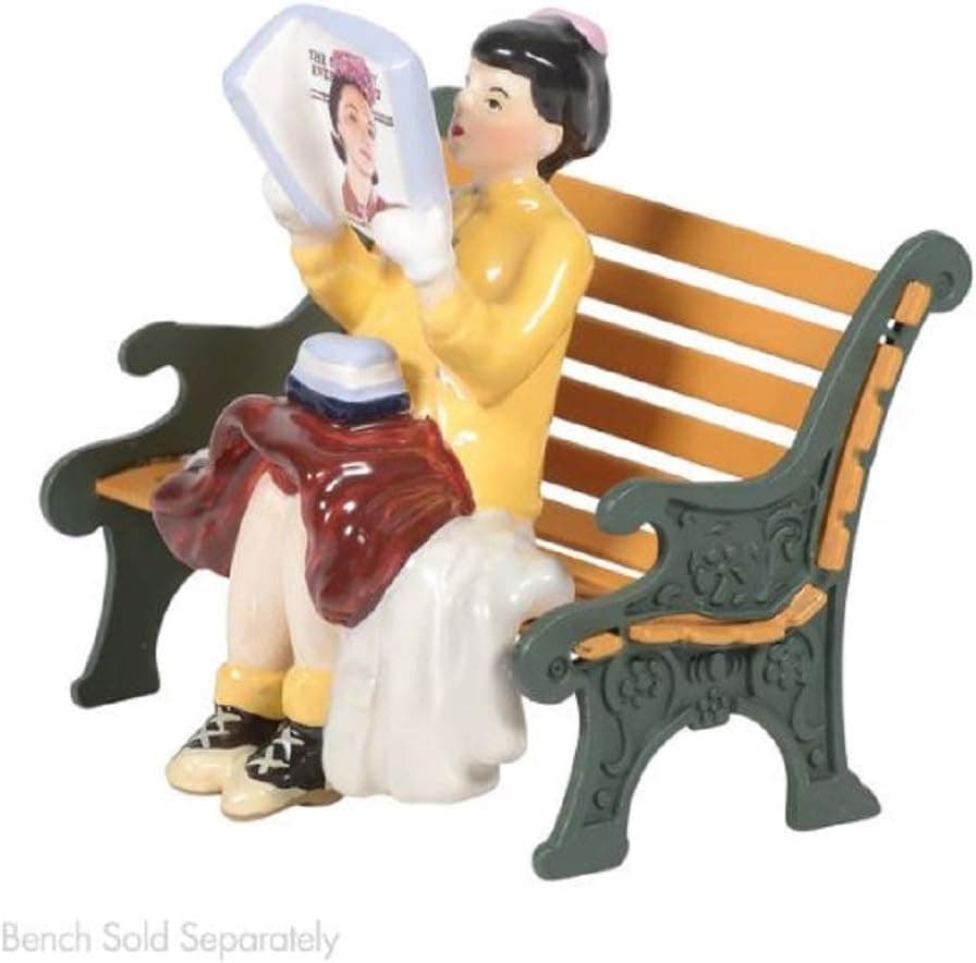 Department 56 Original Snow Village Accessories Rockwell's Cover Girl Village Figures, 2.05-inch Height