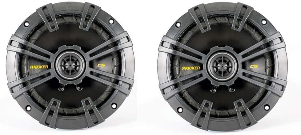 2 Kicker 40CS654 6.5" 300W + 2 40CS6934 6x9" 450W Coaxial Speakers (Package)
